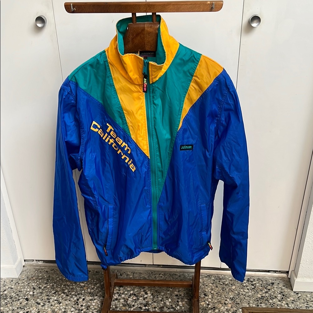 Vintage Hind Team CA WindBreaker Jacket Size Large E